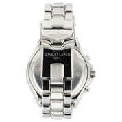 Breitling Colt Chronograph Silver Dial Stainless Steel 38mm Quartz Mens A53035