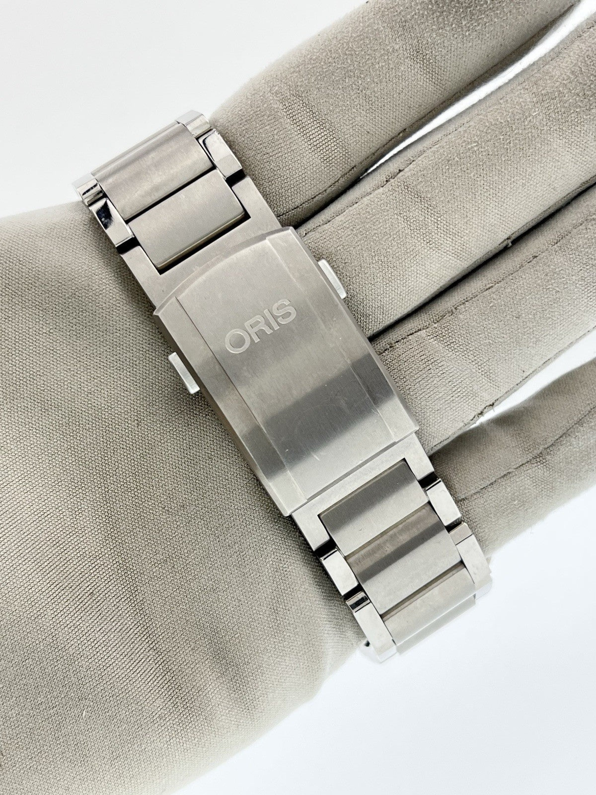 Oris ProDiver Chronograph Titanium Black Dial 51mm Automatic Mens Watch 7727