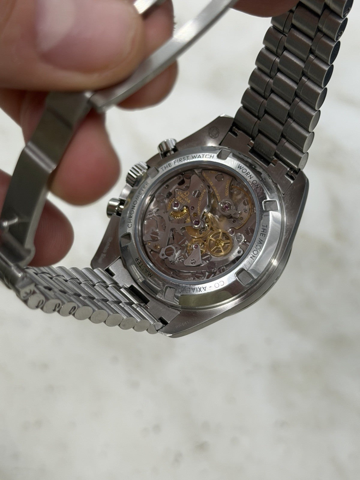 Omega Speedmaster White Dial 42mm Manual Wind Men's Watch 310.30.42.50.04.001