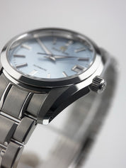 NEW 2025 Grand Seiko Steel Ice Blue Dial 37mm Automatic Mens Watch SBGR325G