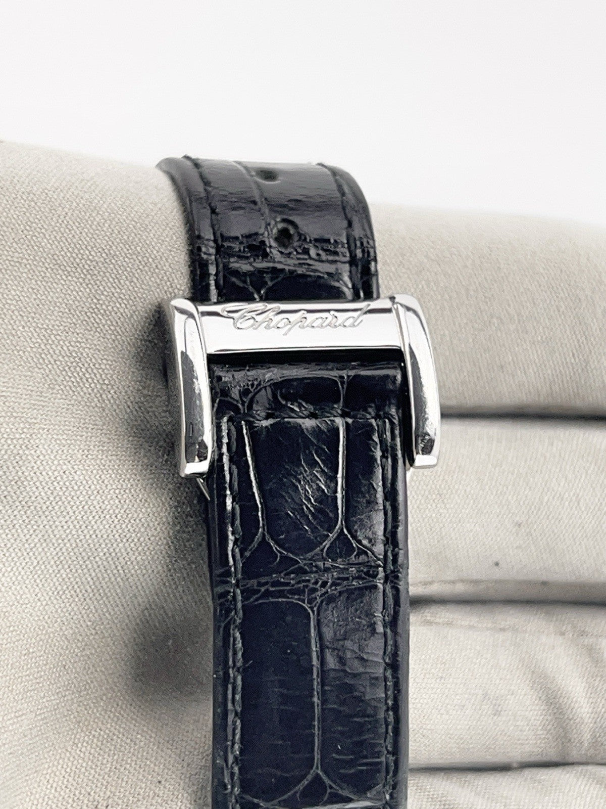 Chopard Two O Ten Stainless Steel Black Dial 35mm Quartz Men’s Watch 8464