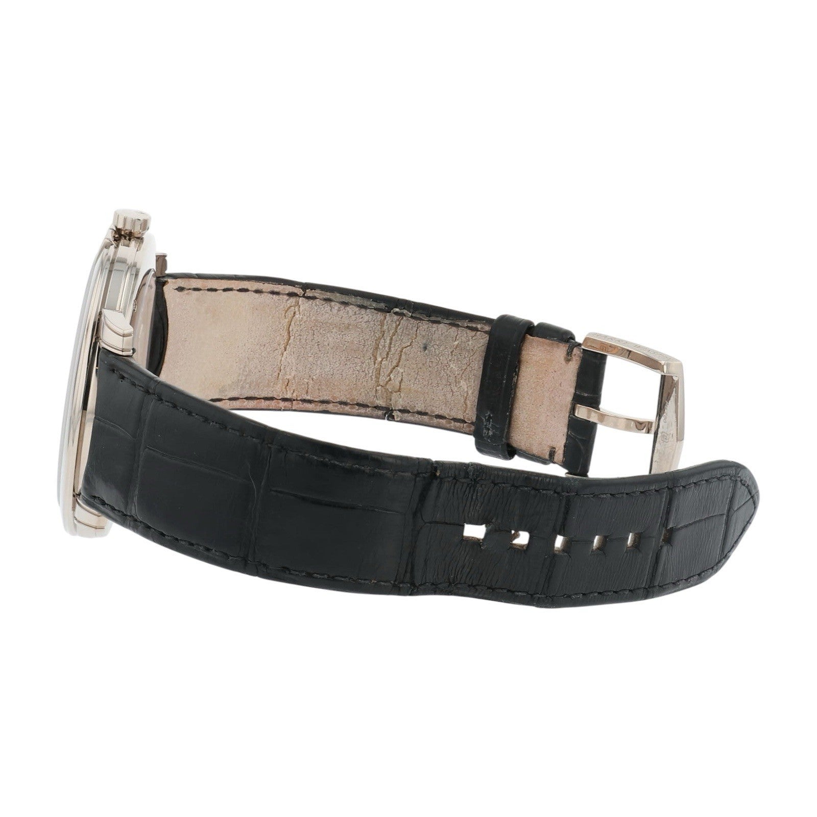 Harry Winston Midnight 18k White Gold Blue Dial 42mm Automatic Mens MIDAHD42