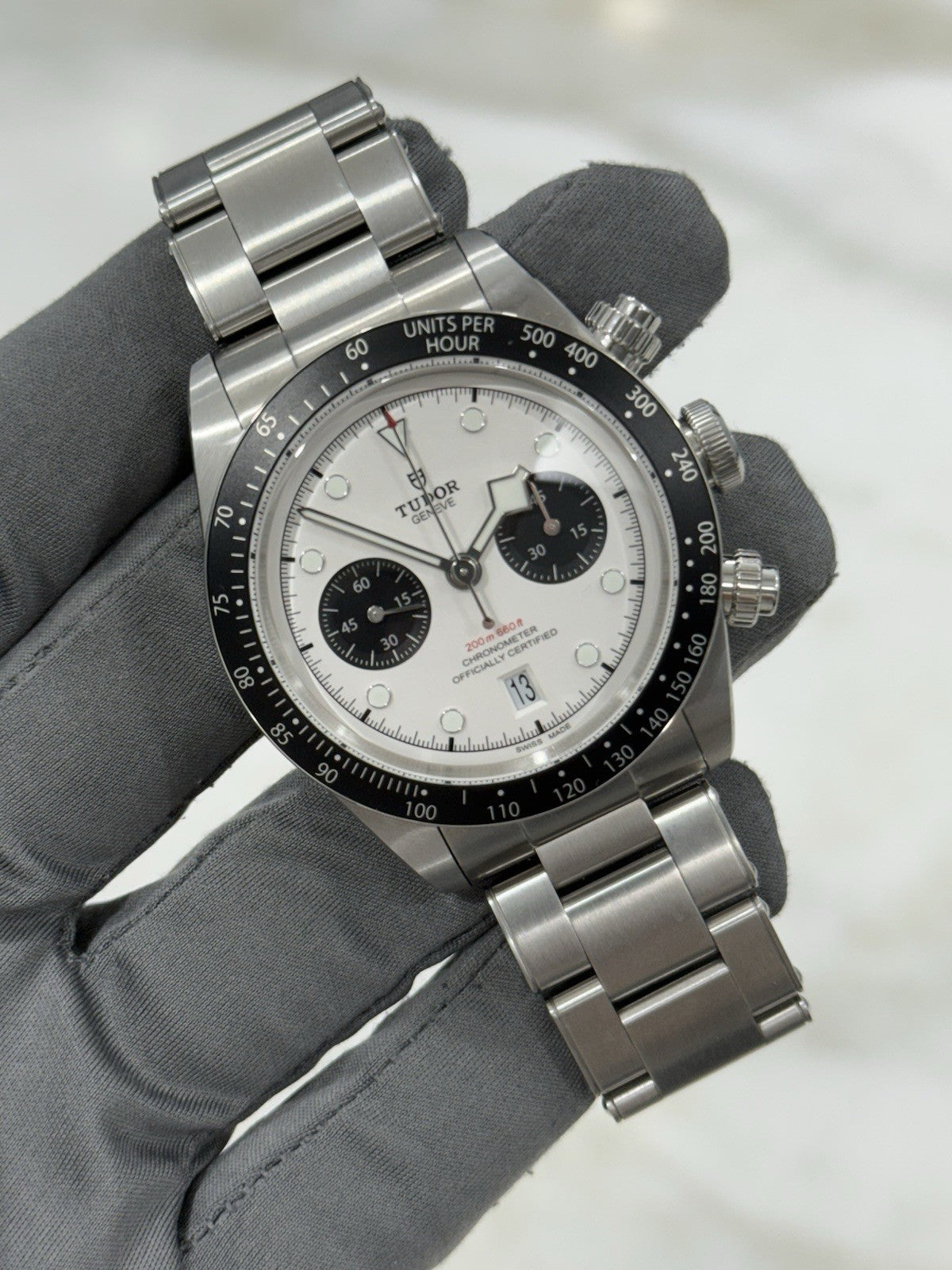 2023 Tudor Black Bay Chrono Steel Panda 41mm Automatic Men’s Watch 79360N