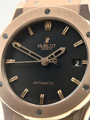 Hublot Classic Fusion 18k Rose Gold 45mm Automatic Men’s Watch 511.OX.1180.RX