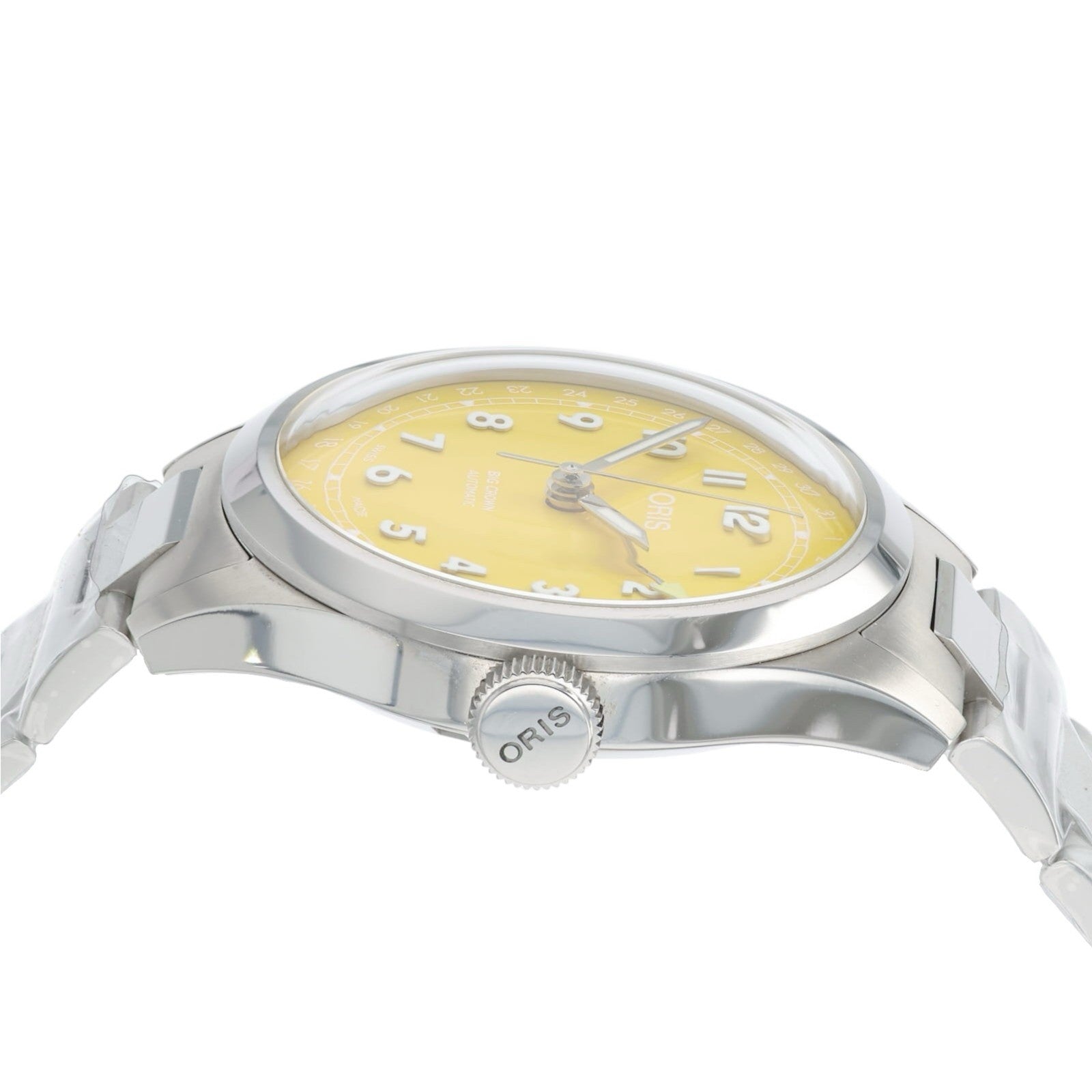 Oris Big Crown Pointer Yellow Dial Stainless Steel 40mm Automatic Men’s 7798