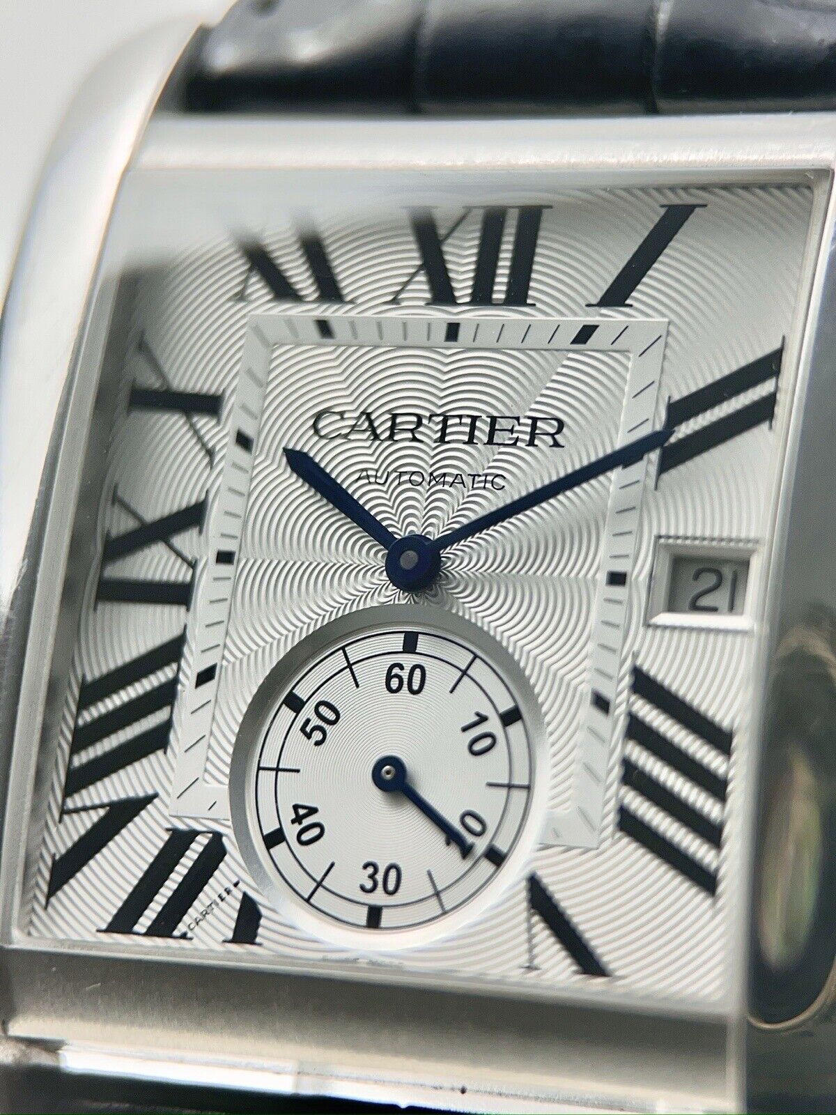 Cartier Tank MC Stainless Steel Automatic Men’s Watch W5330003