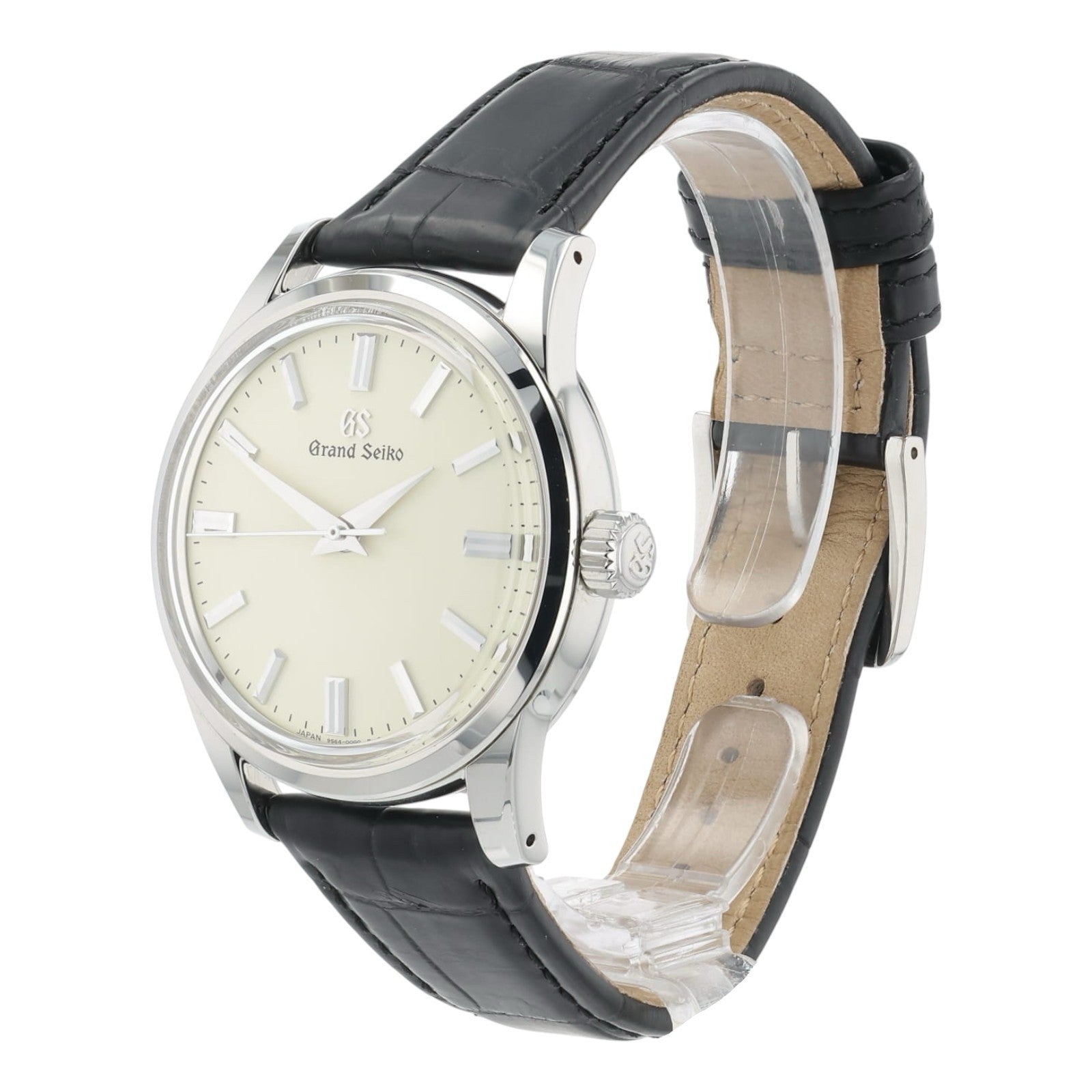 Grand Seiko Elegance Stainless Steel Ivory Dial 37mm Manual Wind Mens SBGW231