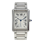 Cartier Tank XL Stainless Steel 31mm Roman Dial Automatic Men’s Watch WSTA0040