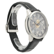 Maurice Lacroix Skeleton Dial Stainless Steel 43mm Manual Wind Mens Watch MP7138