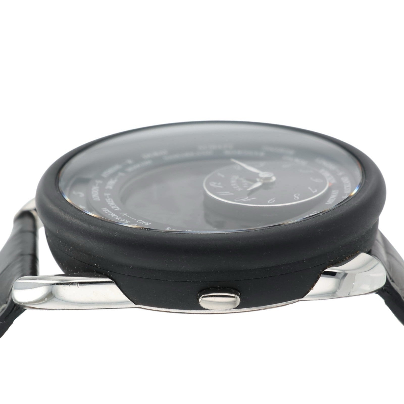 Hermes Arceau Titanium & Platinum Black Dial 41mm Automatic Men’s Watch AR10741