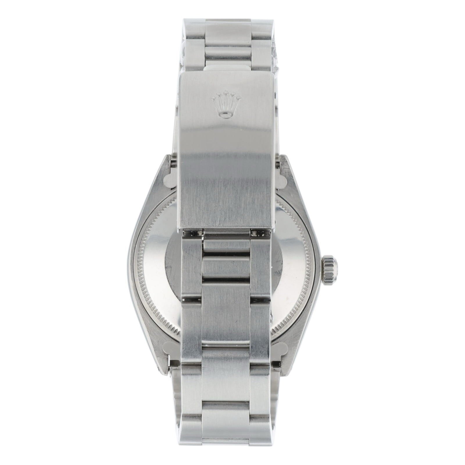 Rolex Oyster Perpetual Silver Dial Stainless Steel 34mm Auto Men’s Watch 1002