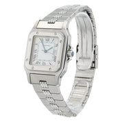Cartier Santos Stainless Steel White Dial 29x41mm Automatic Unisex Watch 2960