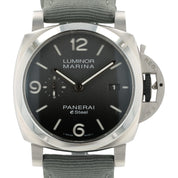 Panerai Luminor Marina Gray Stainless Steel 44mm Automatic Men’s Watch PAM01358