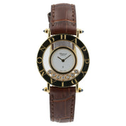 Chopard Happy Diamonds White Dial 18k Gold 26mm Quartz Women's Watch 21/288323