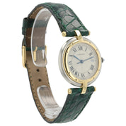 Cartier Panthere Vendome Silver Dial Gold & Steel 29mm Quartz Ladies Watch 1284