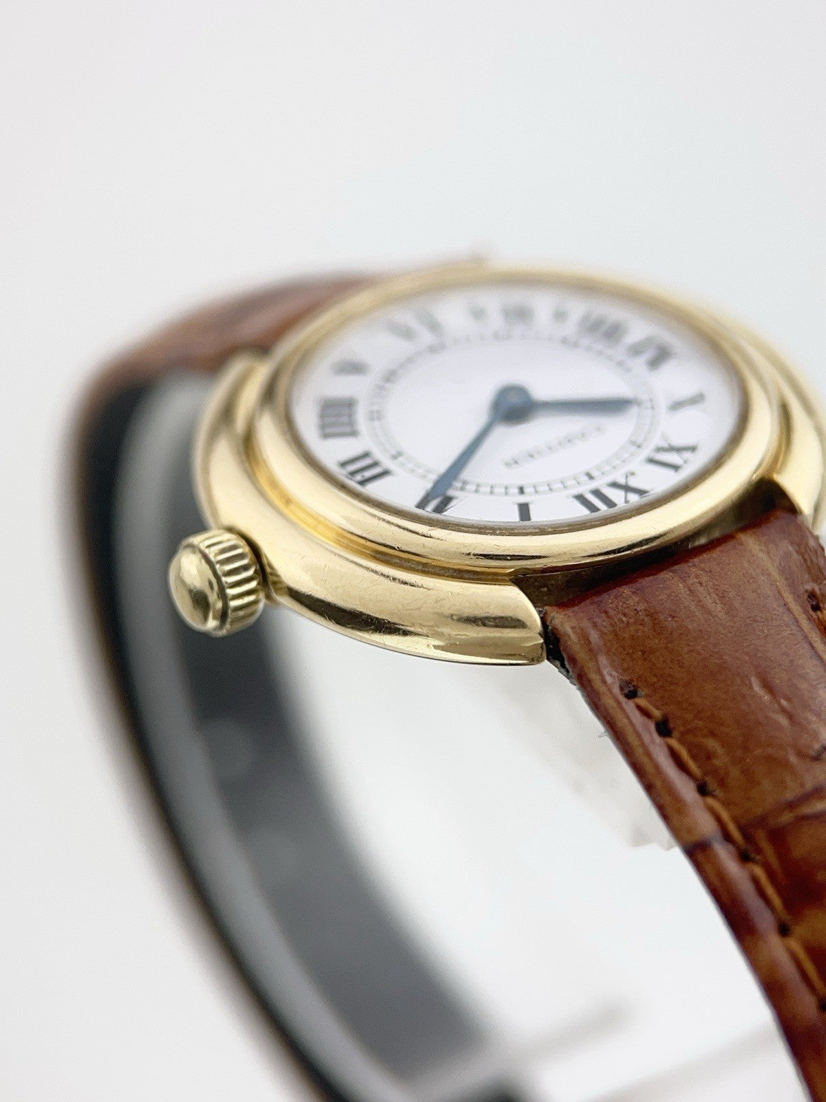 Cartier Paris Vendome 18k Yellow Gold 26mm Silver Dial Manual Wind Women’s 6708