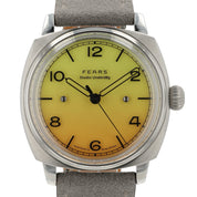 Studio Underdog X Fears Mimosa Orange & Yellow Dial 38mm Manual Wind Mens Watch
