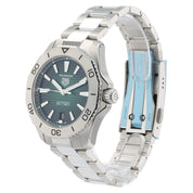 NEW Tag Heuer Aquaracer Green Dial Stainless Steel 40mm Auto Mens Watch WBP211