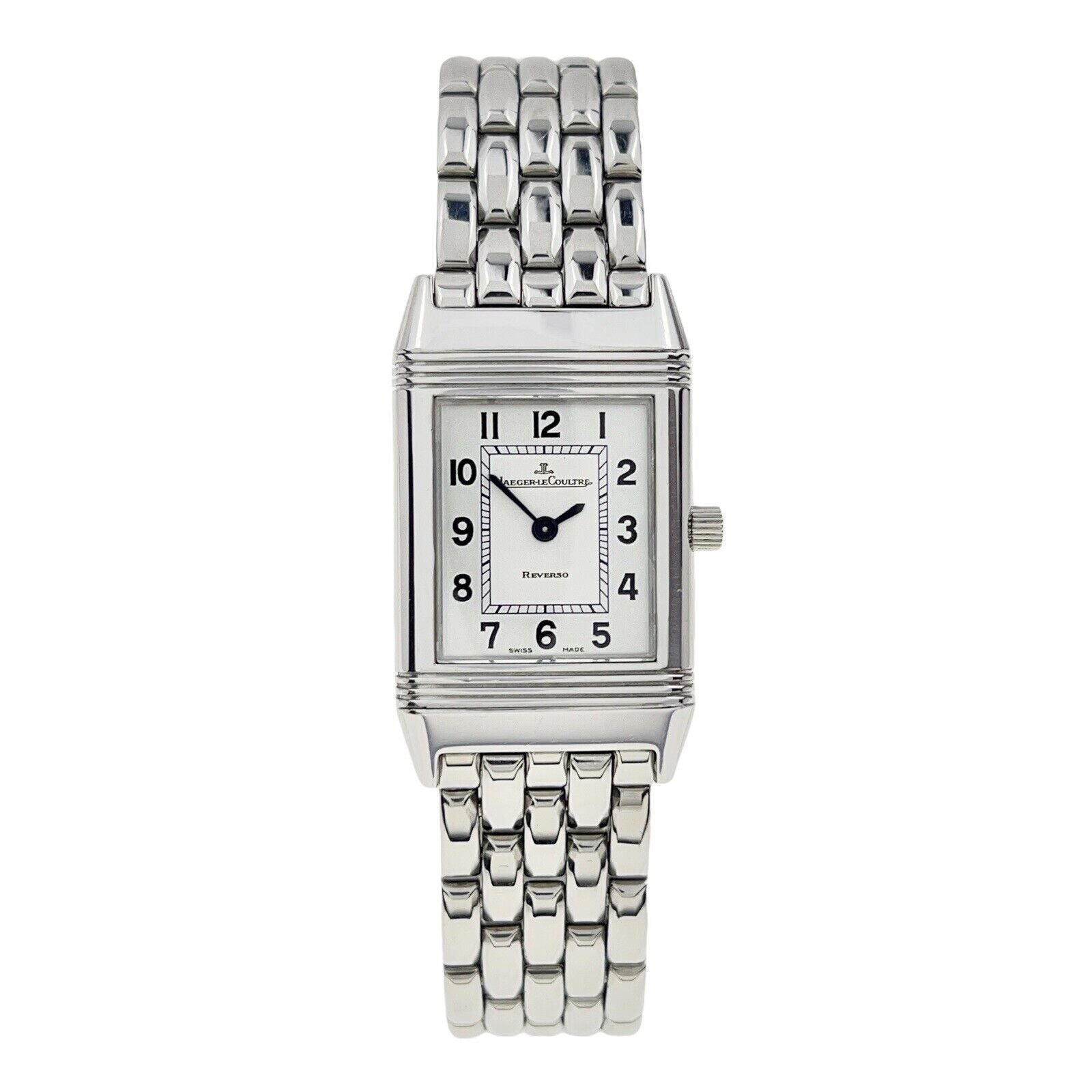 Jaeger LeCoultre Reverso Lady Steel Quartz Women's Watch 260.8.08