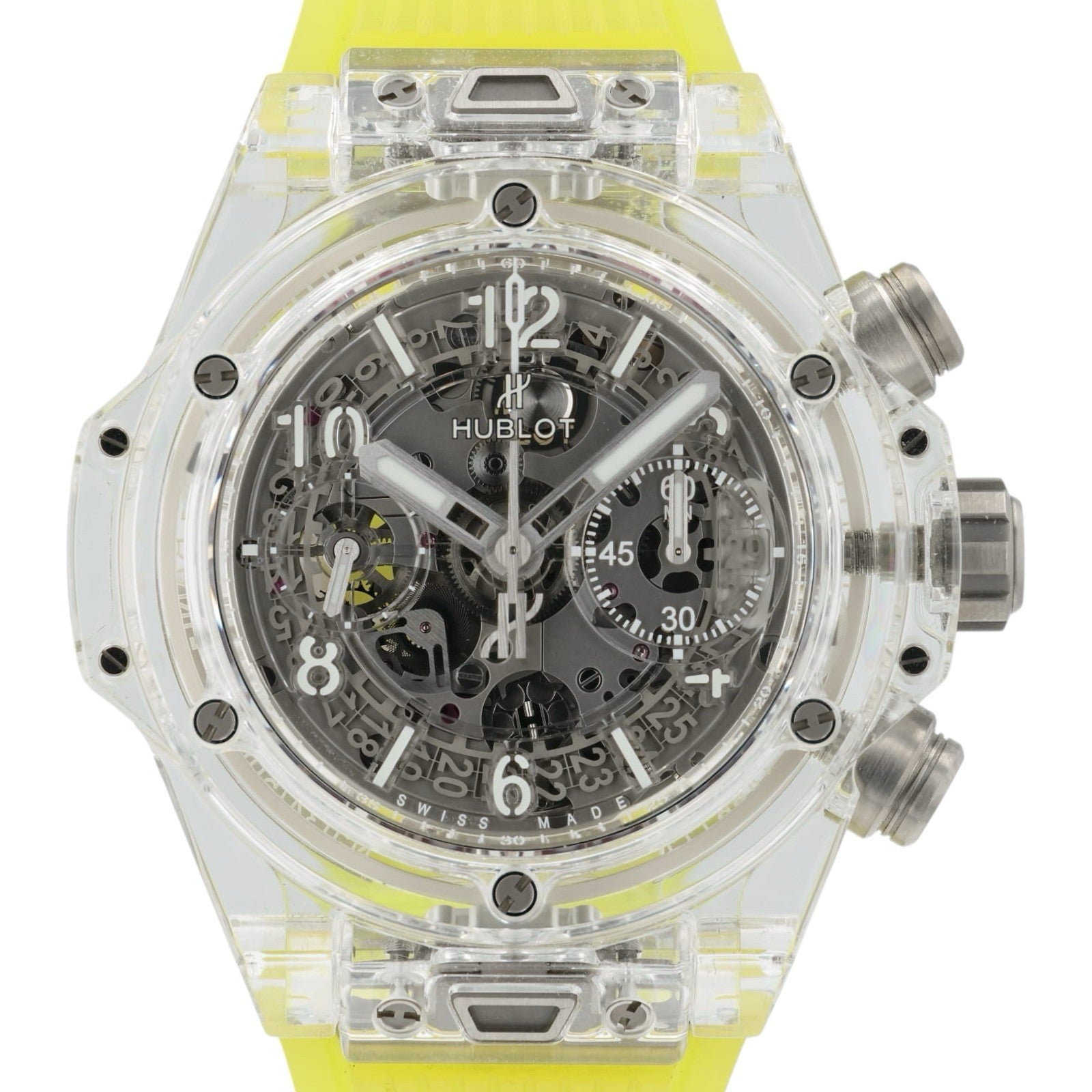 Hublot Big Bang Skeleton Dial Sapphire Case 42mm Automatic Men’s 441.JX.4802.RT