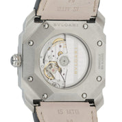Bulgari Octo Black Dial Stainless Steel 41mm Automatic Movement Mens BGO 41 S