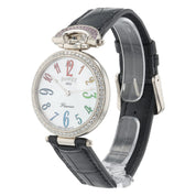 NEW 2025 Bovet Fleurier 18k White Gold MOP Dial 34mm Quartz Women's Watch FL0514