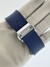 Hublot Classic Fusion Titanium Blue Dial 45mm Automatic Mens 511.NX.7170.RX