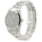 Rolex Datejust Gray Dial Stainless Steel 36mm Automatic Movement Mens Watch 1600