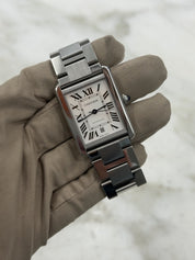 Cartier Tank Solo XL 3515 Stainless Steel 31mm Automatic Watch W5200028