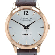 Chopard L.U.C 18k Rose Gold Silver Dial 40mm Automatic Movement Mens 161948
