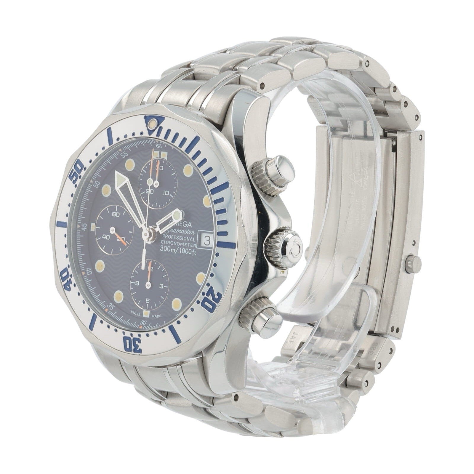 Omega Seamaster Stainless Steel Blue Dial 42mm Automatic Movement Men’s 2598.80