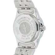 Breitling Starliner Blue MOP Dial Diamond Steel 30mm Quartz Women’s A71340