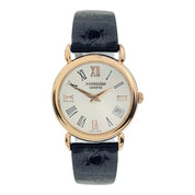 Anderson Geneve Maya 18k Yellow Gold Silver Dial 25mm Automatic Women's Watch