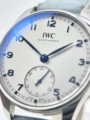 IWC Portuguese Stainless Steel 40mm Silver Dial Automatic Men’s Watch IW358304