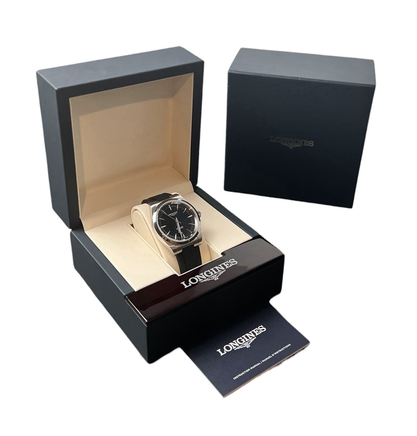 Longines Conquest Black Dial Stainless Steel 41mm Automatic Men’s Watch L3.830.4