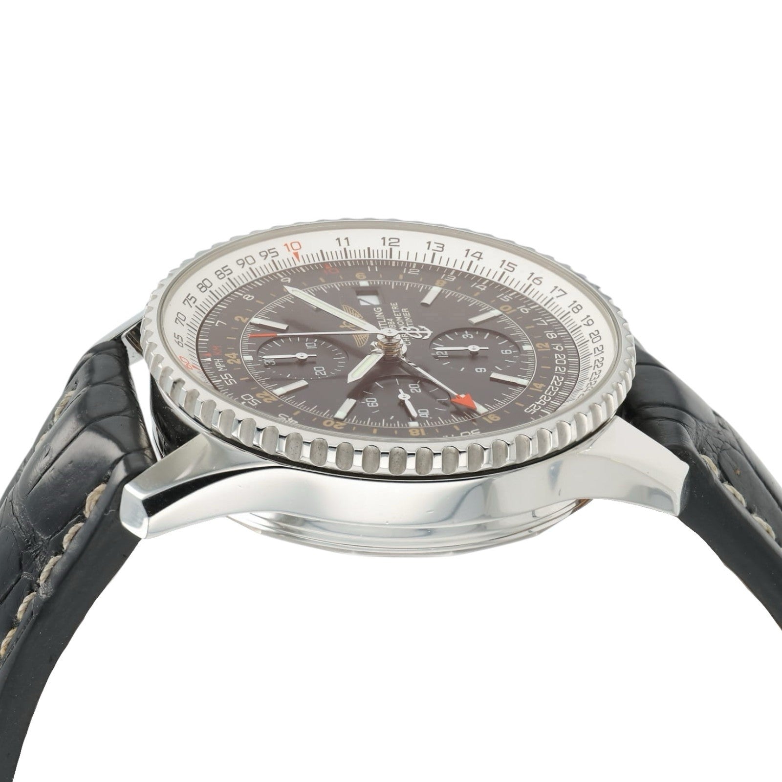 Breitling Navitimer Black Dial Stainless Steel 46mm Automatic Men’s Watch A24322