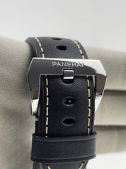 Panerai Luminor Marina 8 Days Steel Black Dial 44mm Manual Wind Watch PAM00510