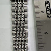 Authethentic 20mm Heuer GAY FRERES Steelinox Beads Rice Bracelet HLC End Links