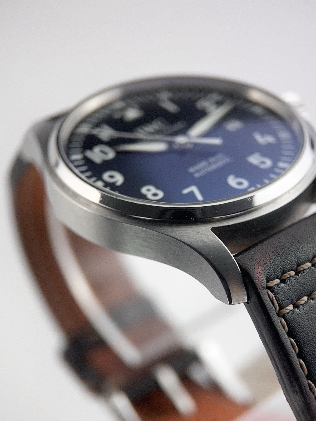 IWC Pilot Mark Stainless Steel Blue Dial 40mm Automatic Mens Watch IW327010