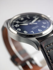 IWC Pilot Mark Stainless Steel Blue Dial 40mm Automatic Mens Watch IW327010