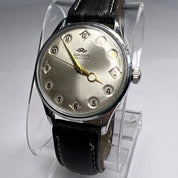Vintage 35mm Gruen Precision Airflight Steel Watch w/ 510 RSS 17J Jump Hour