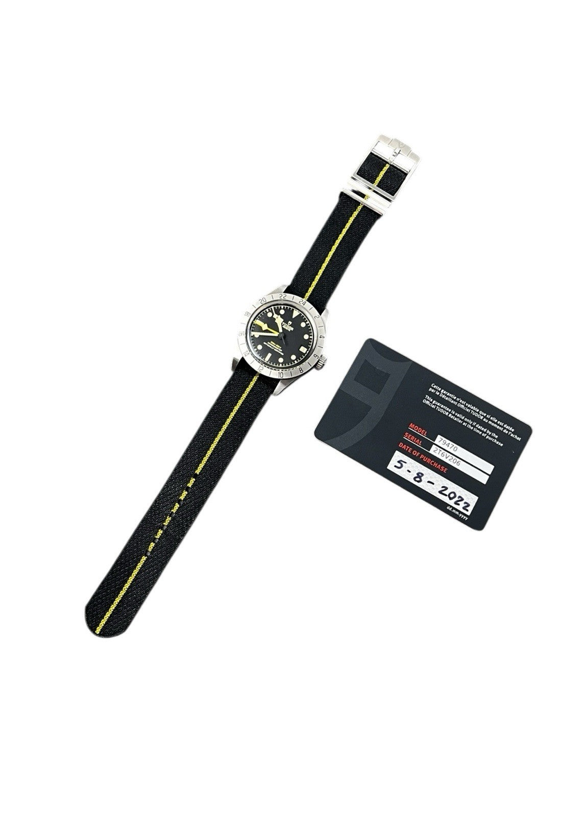 Tudor Black Bay Pro Stainless Steel Black Dial 39mm Automatic Mens Watch 79470