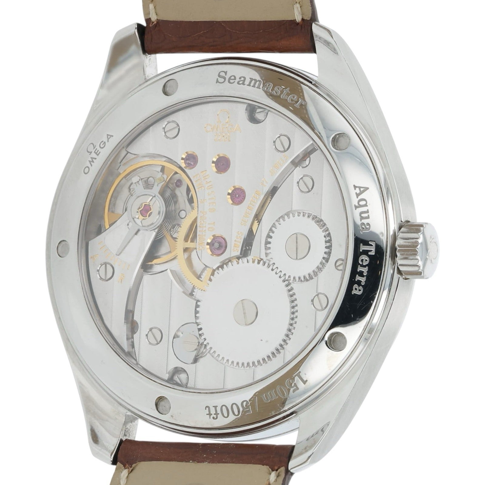 Omega Seamaster Stainless Steel Black Dial 49mm Manual Wind Men’s 2806.52.37