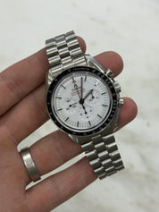 2024 Omega Speedmaster White Dial 42mm Manual Wind Mens 310.30.42.50.04.001