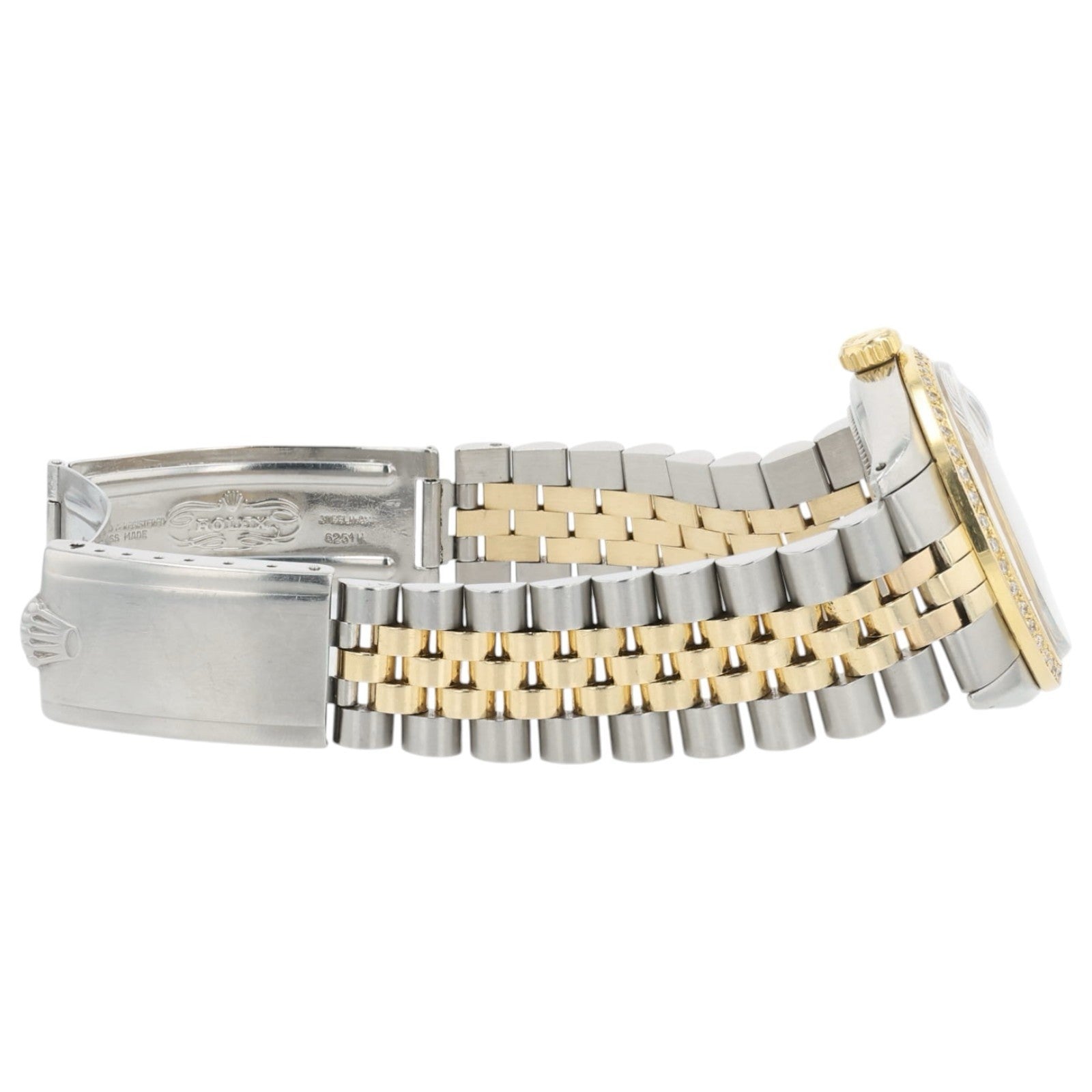 Rolex Two-tone Datejust Silver Dial Gold & Steel 36mm Automatic Men’s 1601