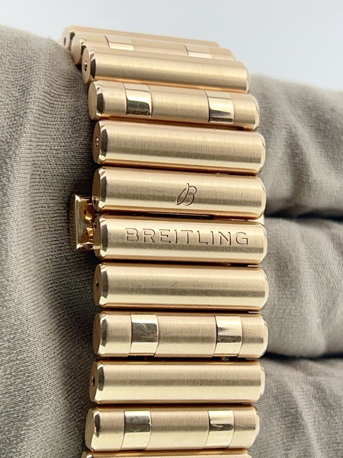 Breitling Chronomat 18k Rose Gold RB0134 Trade included for LS