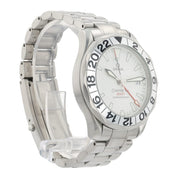 Omega Seamaster "Great White" GMT Chronometer White Dial Automatic 41mm Watch