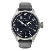 IWC Big Pilot 7 Days Steel Black Dial 46mm Automatic Men’s Watch IW500401