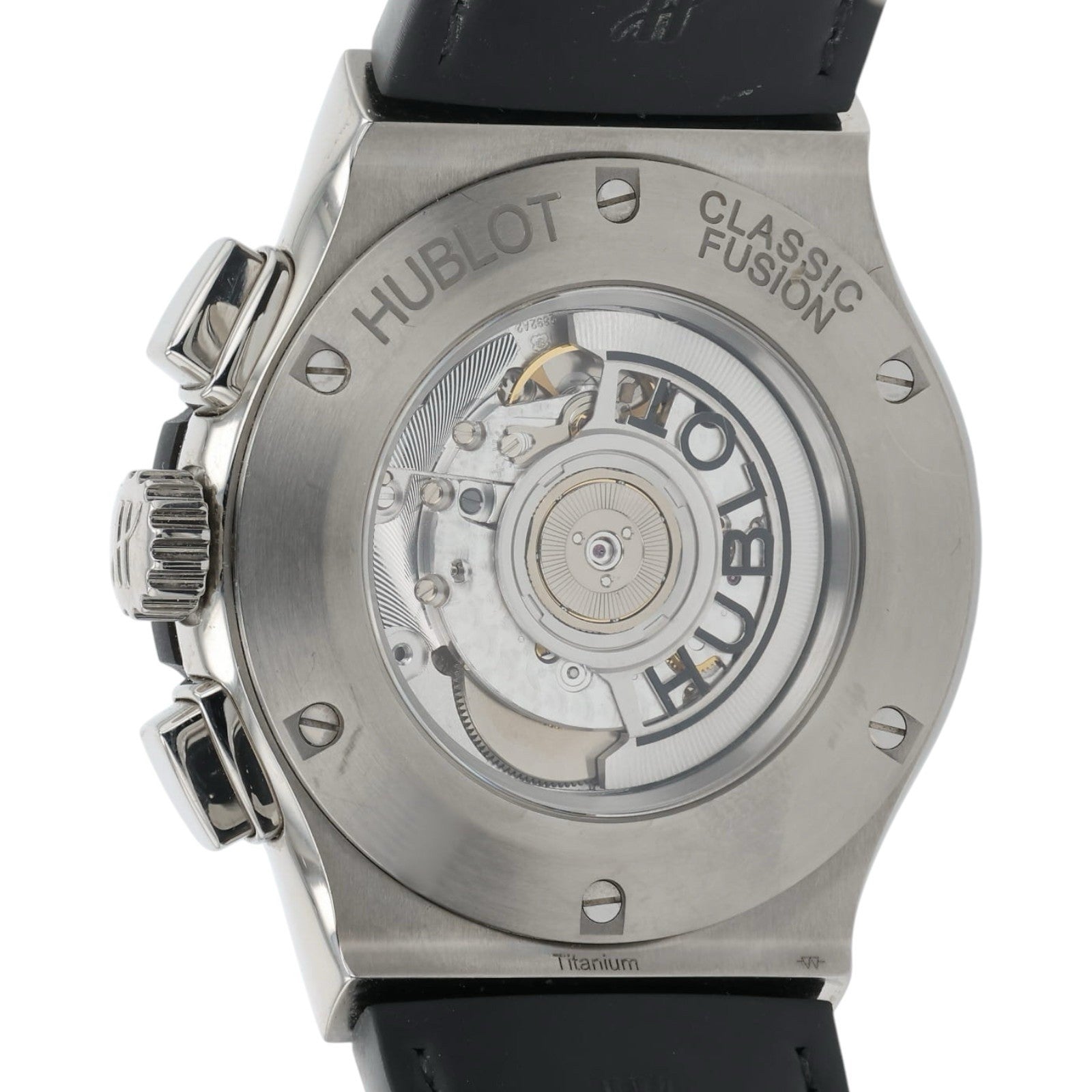 Hublot Classic Fusion Titanium Skeleton Dial 45mm Automatic Mens 525.NX.0170.LR