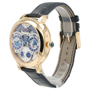 Bovet Recital 27 Silver & Blue Dial 18k Red Gold 46.3mm Manual Wind R270001-14